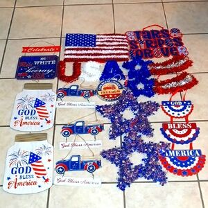 Patriotic Home Party Decoration Set